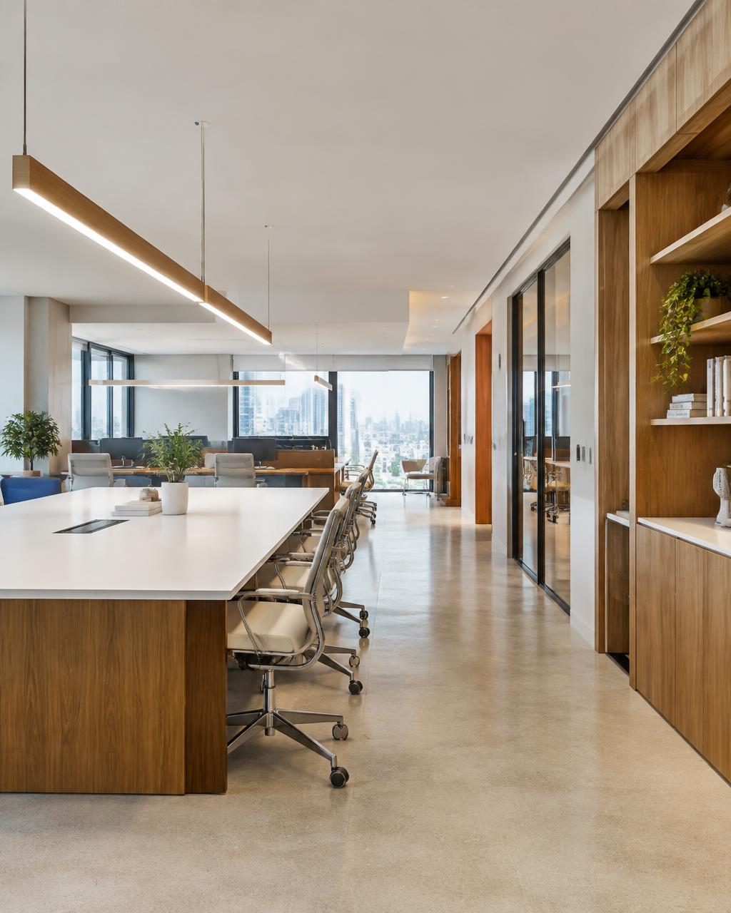 Modern commercial office fitout